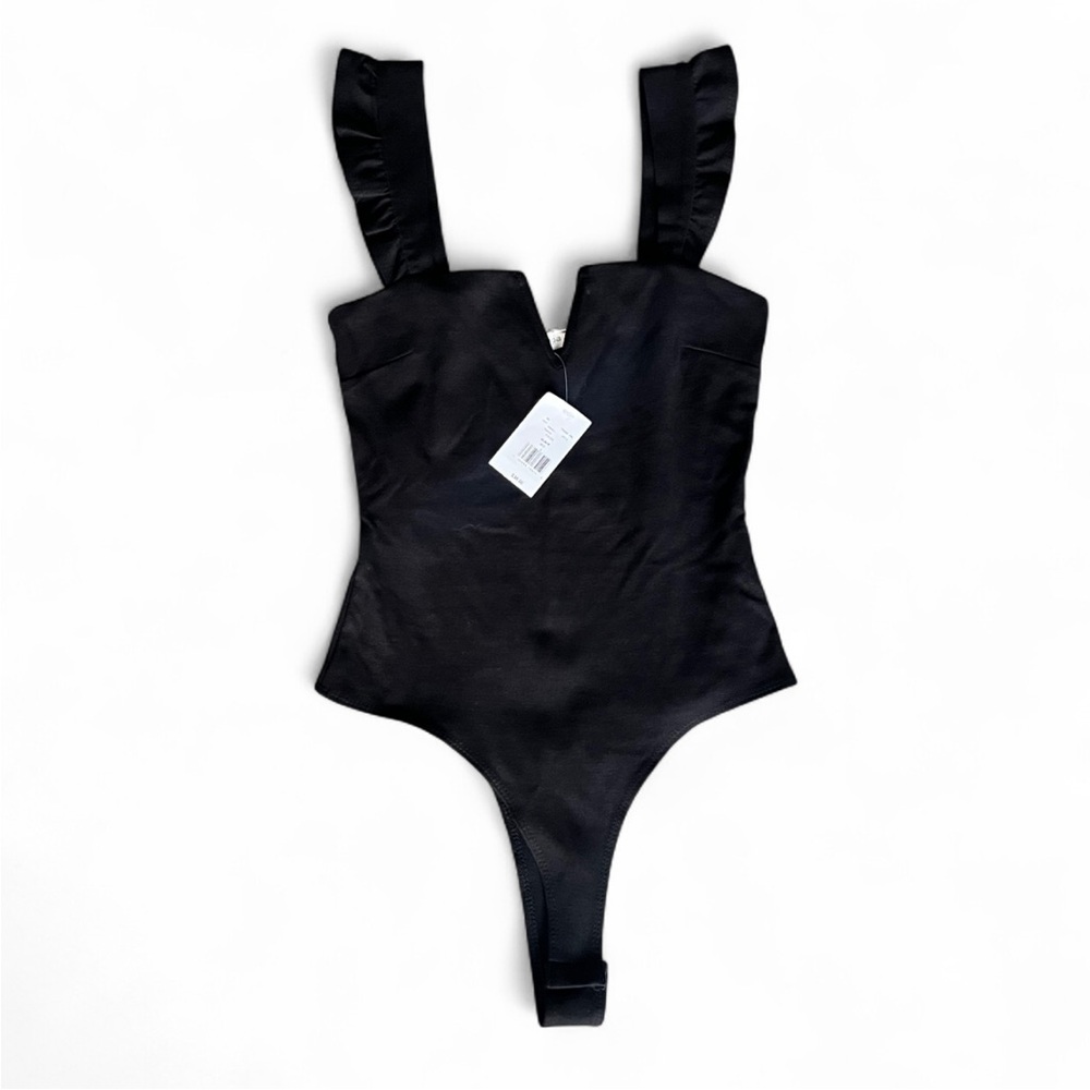 NWT Moa Moa black bodysuit women’s small
